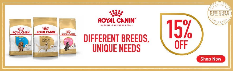 Save 15% on Royal Canin Breed Health Nutrition